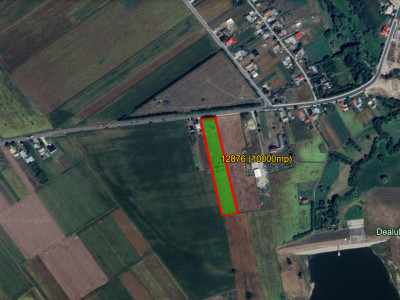 Vanzare 10.000 mp teren Liteni Suceava- la strada -potrivit proiect fonduri