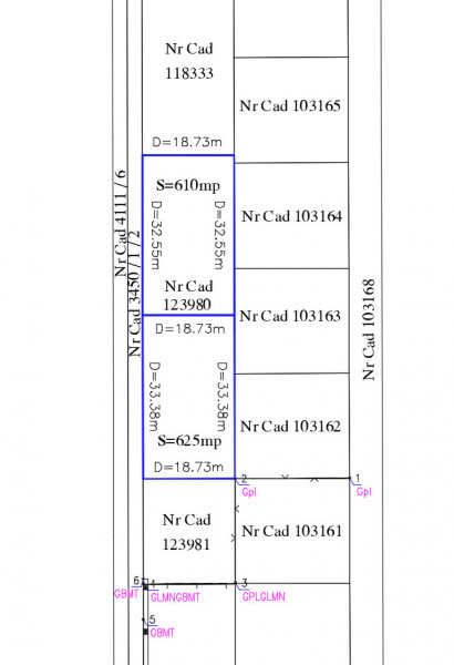 Teren Corbeanca Ostratu strada Școlii