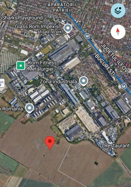 Teren Intravilan Construibil 10000 mp sector 4 Berceni București