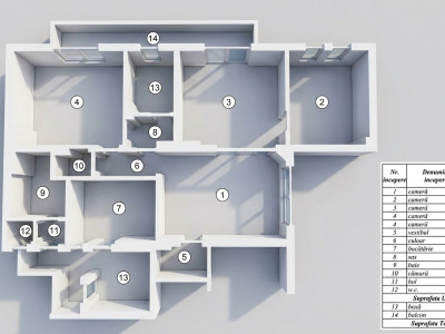 VAND 4(5) CAMERE ZONA DECEBAL-CALARASI