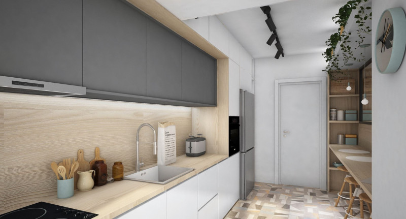 CARTIERUL LATIN, PROFI, 2 CAM, ET 3, LUX, CU GARAJ