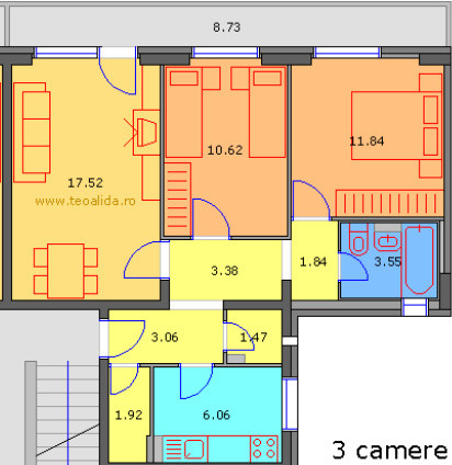 VANZARE 3 CAM, SOS PANTELIMON 311