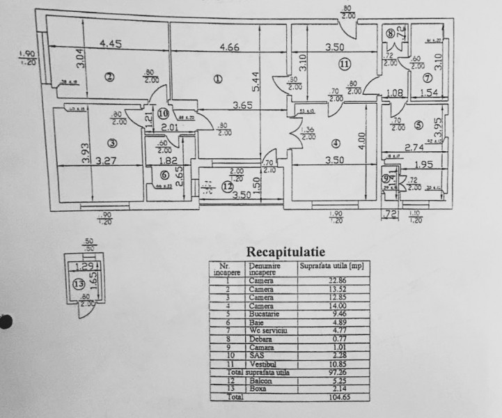 Apartament rar în Amzei – oportunitate care nu apare pe piață