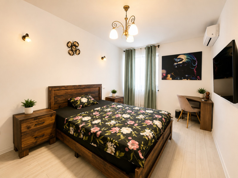 NOVUM GROZAVESTI | 2 camere | 52,7 mp total | etaj 9 | balcon generos