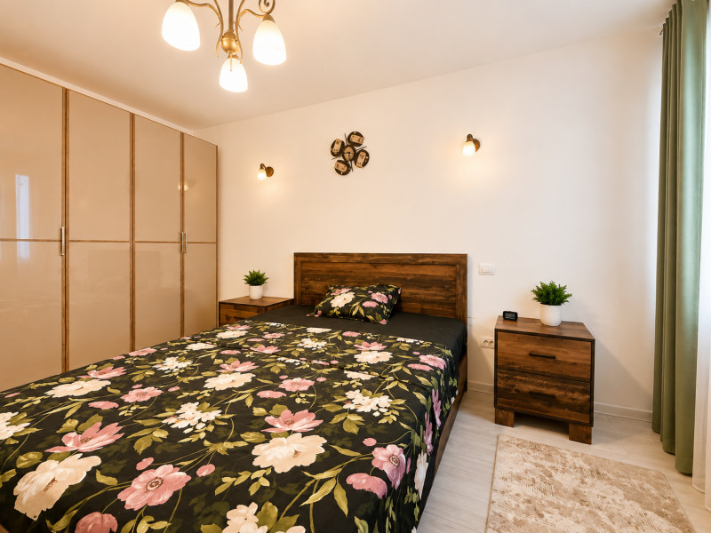 NOVUM GROZAVESTI | 2 camere | 52,7 mp total | etaj 9 | balcon generos