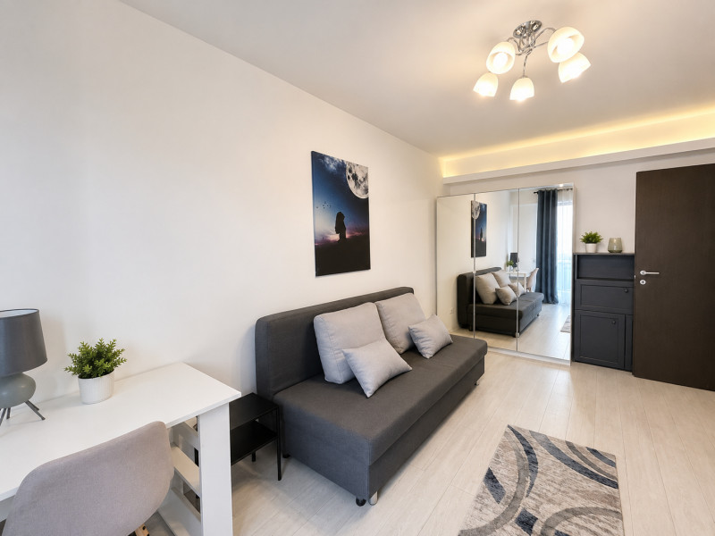 NOVUM GROZAVESTI | 2 camere | 52,7 mp total | etaj 9 | balcon generos