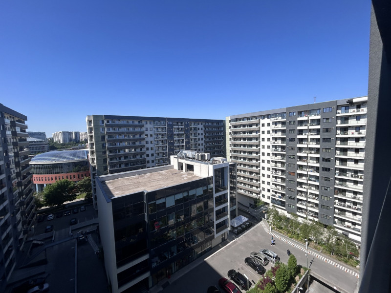 NOVUM GROZAVESTI | 2 camere | 52,7 mp total | etaj 9 | balcon generos