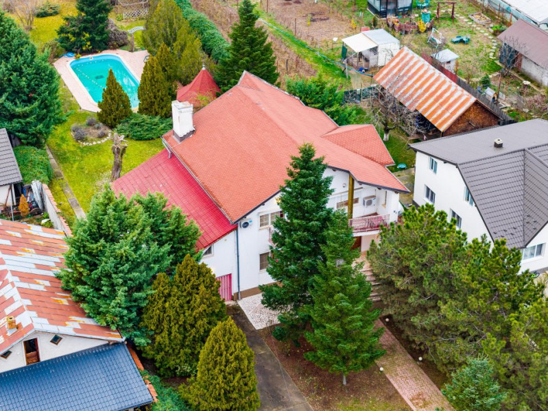 Casă de vacanță sau locuință permanentă, teren 2649 mp, Snagov - Ciofliceni