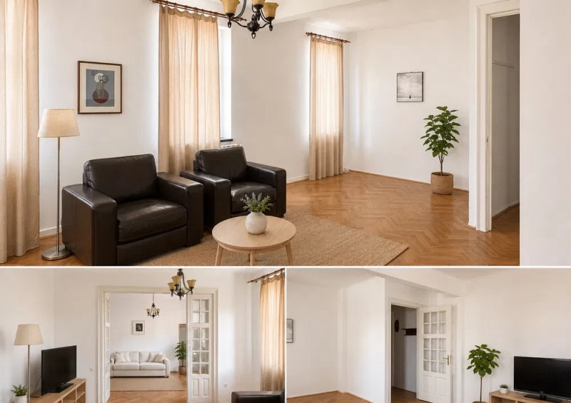 EVREIESC–Udriște  vând împreuă două apartamente independente, 144 mp în vilă