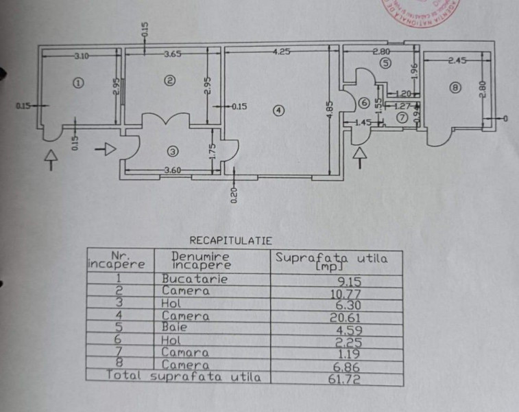 Vând „CASA ZIDARULUI” Apărătorii Patriei-Olteniței