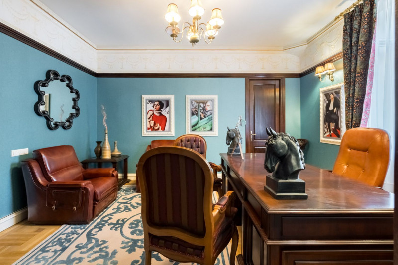 Remarcabil apartament in stil eclectic cu influente slave